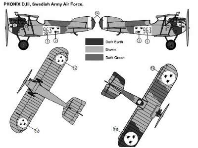 Phoenix DIII - lotnictwo szwedzkie - zdjęcie 5