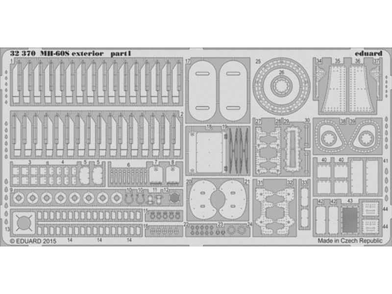 MH-60S exterior 1/35 - Academy Minicraft - zdjęcie 1 MH-60S exterior 1/35 - Academy Minicraft - zdjęcie 1