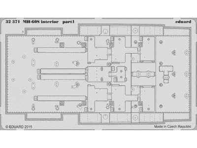 MH-60S interior  1/35 1/35 - Academy Minicraft - zdjęcie 1