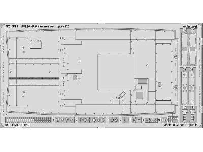 MH-60S interior  1/35 1/35 - Academy Minicraft - zdjęcie 2