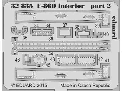 F-86D interior S. A. 1/32 - Kitty Hawk - zdjęcie 2