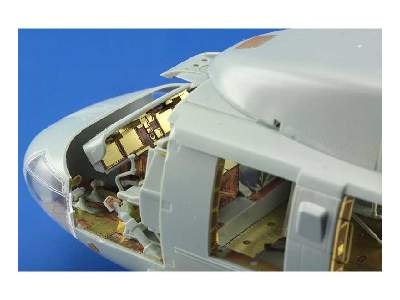 MH-60S cockpit S. A. 1/35 - Academy Minicraft - zdjęcie 3