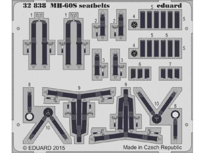 MH-60S seatbelts 1/35 - Academy Minicraft - zdjęcie 1 MH-60S seatbelts 1/35 - Academy Minicraft - zdjęcie 1