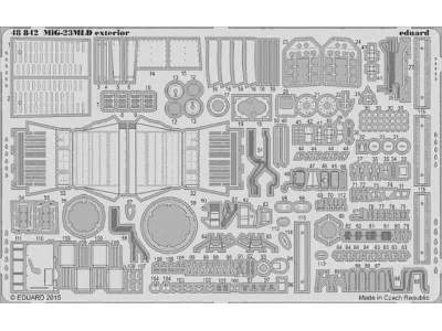 MiG-23MLD exterior 1/48 - Trumpeter - zdjęcie 1