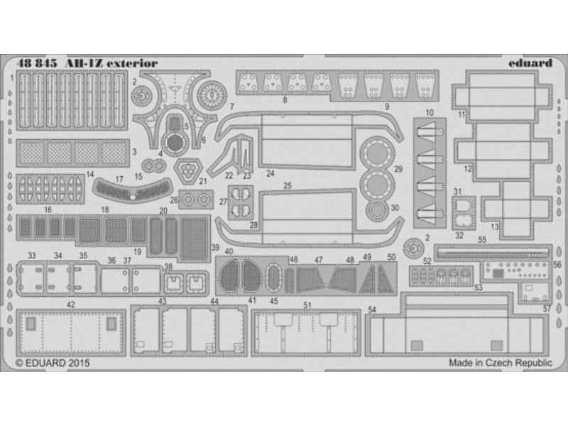 AH-1Z exterior 1/48 - Kitty Hawk - zdjęcie 1