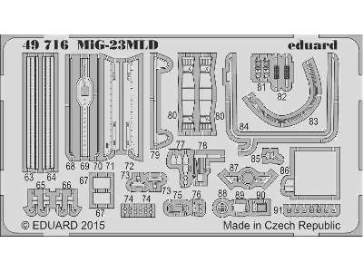 MiG-23MLD S. A. 1/48 - Trumpeter - zdjęcie 2