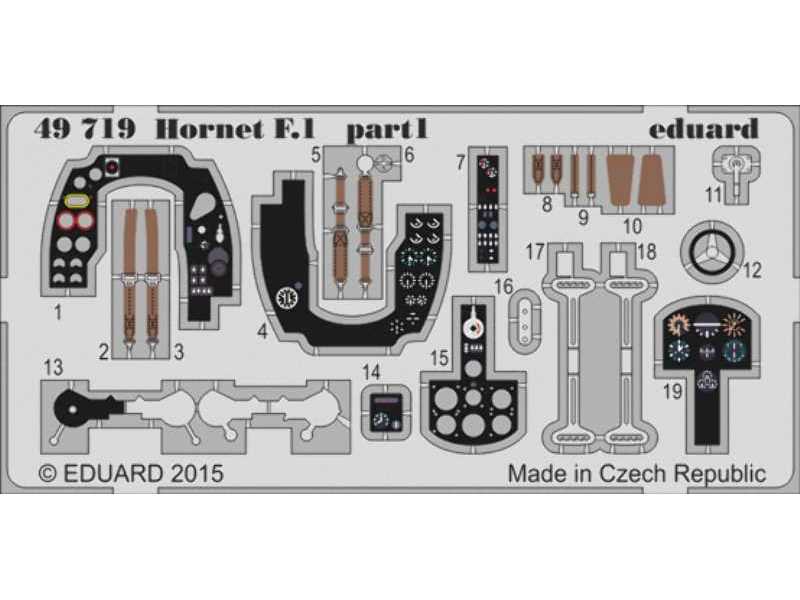 Hornet F.1  S. A. 1/48 - Hobby Boss - zdjęcie 1