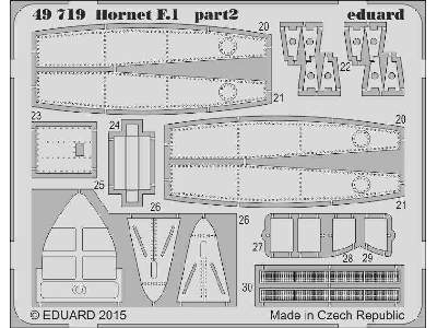 Hornet F.1  S. A. 1/48 - Hobby Boss - zdjęcie 2