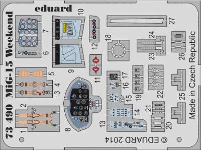 MiG-15 Weekend 1/72 - Eduard - zdjęcie 1