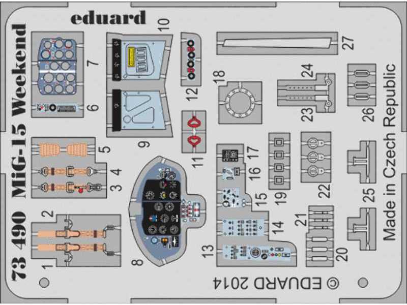 MiG-15 Weekend 1/72 - Eduard - zdjęcie 1 MiG-15 Weekend 1/72 - Eduard - zdjęcie 1