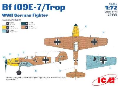 Messerschmitt Bf 109E-7/Trop - zdjęcie 2