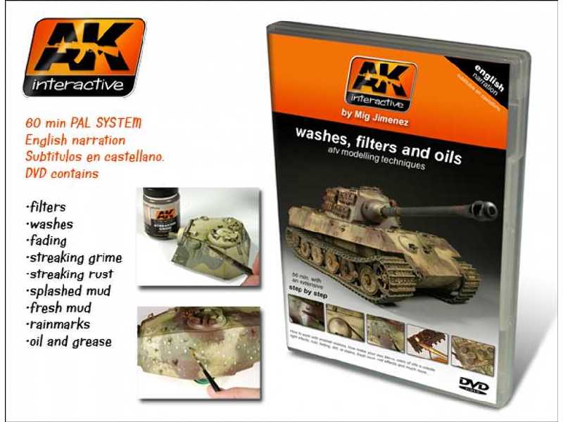 DVD Enamel Weathering Techniques: Washes, Fading And Oils - zdjęcie 1 DVD Enamel Weathering Techniques: Washes, Fading And Oils - zdjęcie 1