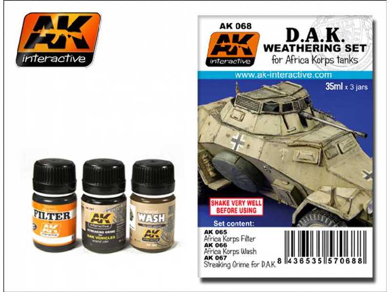 Africa Korps Weathering Set - zdjęcie 1 Africa Korps Weathering Set - zdjęcie 1