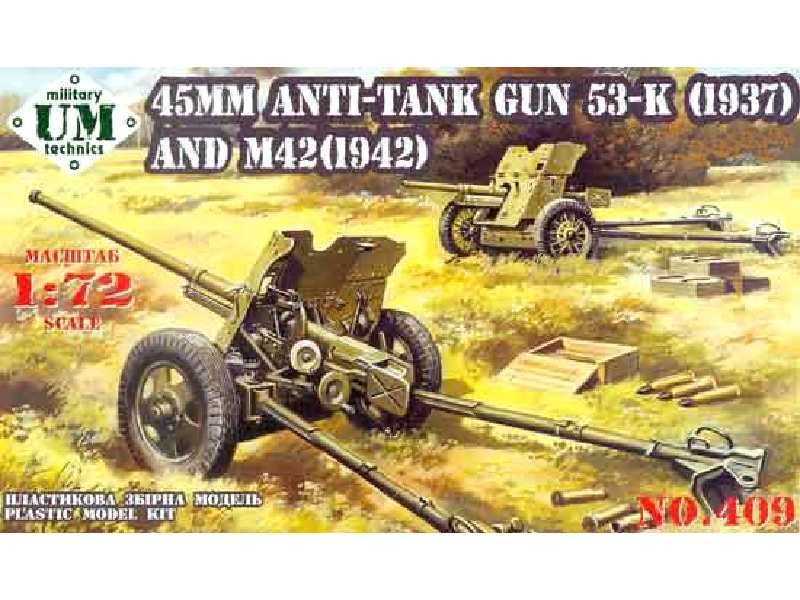 Działo przeciwpancerne 53-K (1937) i M42(1942) - zdjęcie 1