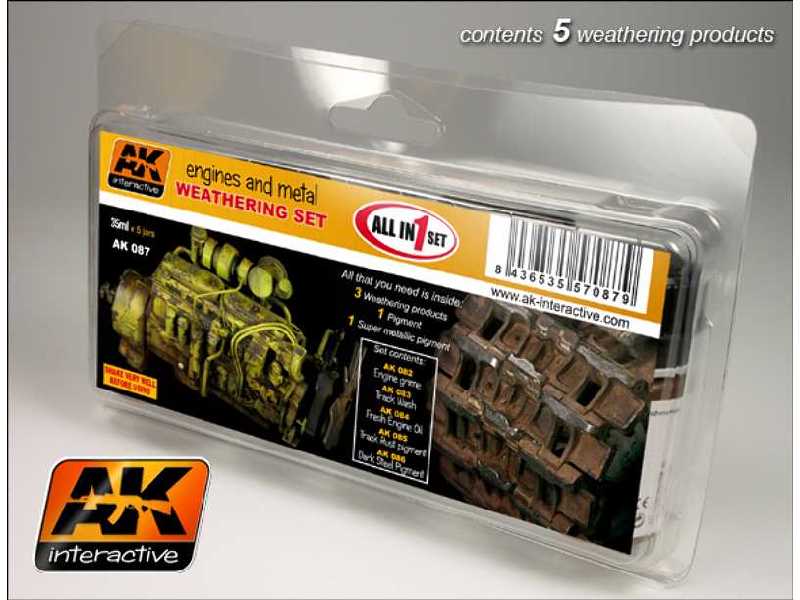 Engines And Metal Weathering Set - zdjęcie 1 Engines And Metal Weathering Set - zdjęcie 1