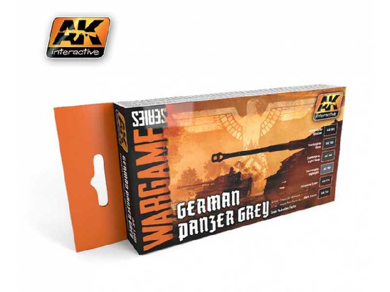 German Panzer Grey Set (Wargame Series) - zdjęcie 1 German Panzer Grey Set (Wargame Series) - zdjęcie 1
