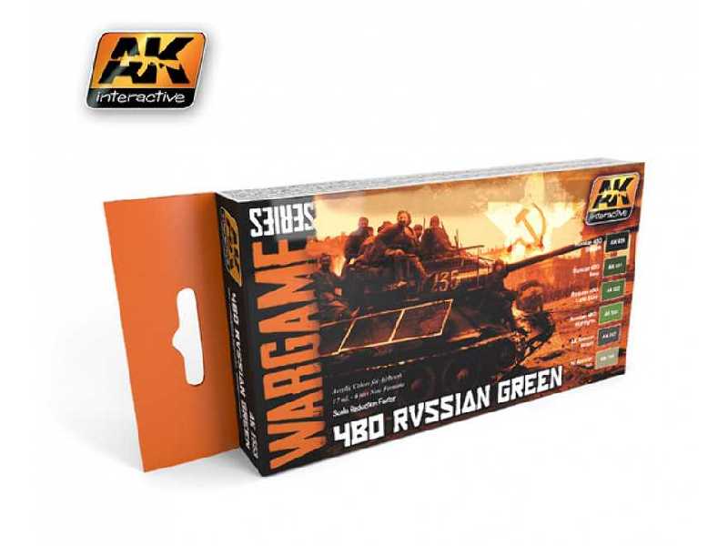 4BO Russian Green Set (Wargame Series) - zdjęcie 1 4BO Russian Green Set (Wargame Series) - zdjęcie 1