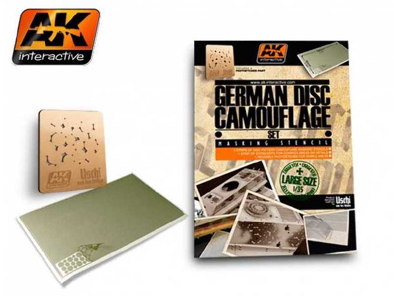 German Camo Disc 1/35 - zdjęcie 1 German Camo Disc 1/35 - zdjęcie 1