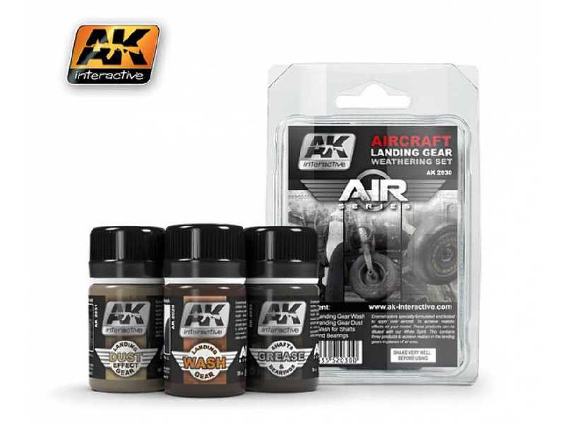 Aircraft Landing Gear Weathering Set - zdjęcie 1 Aircraft Landing Gear Weathering Set - zdjęcie 1