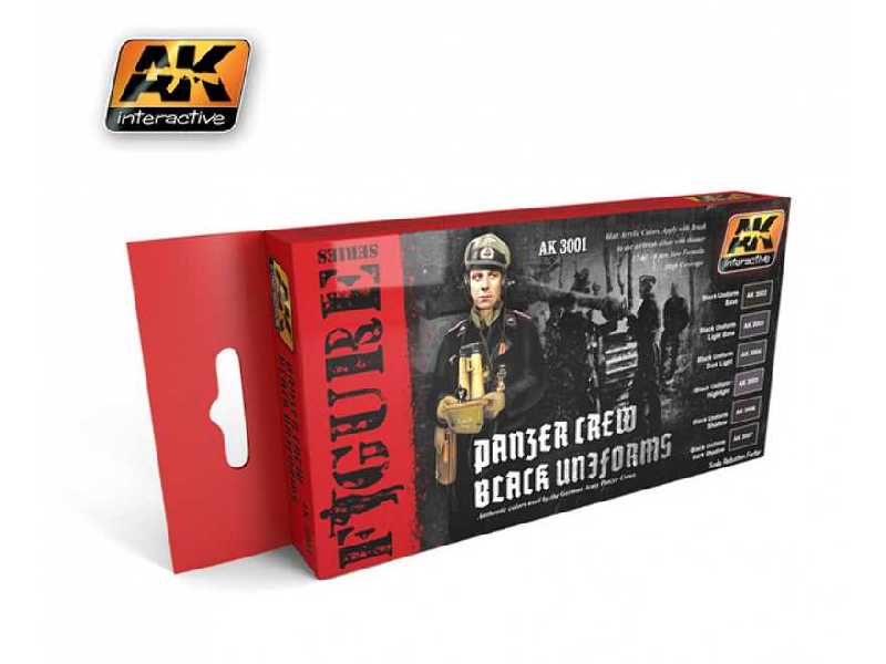 Panzer Crew Black Uniforms Set - zdjęcie 1 Panzer Crew Black Uniforms Set - zdjęcie 1