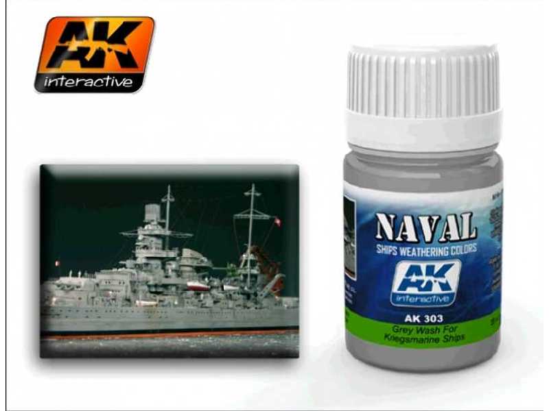 Grey Wash For Kriegsmarine Ships - zdjęcie 1 Grey Wash For Kriegsmarine Ships - zdjęcie 1