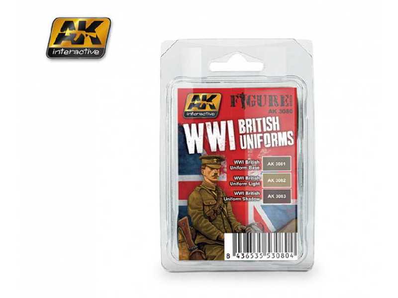 WWi British Uniforms Set - zdjęcie 1 WWi British Uniforms Set - zdjęcie 1