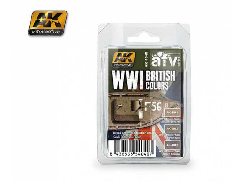 WWi British Colors Set - zdjęcie 1 WWi British Colors Set - zdjęcie 1