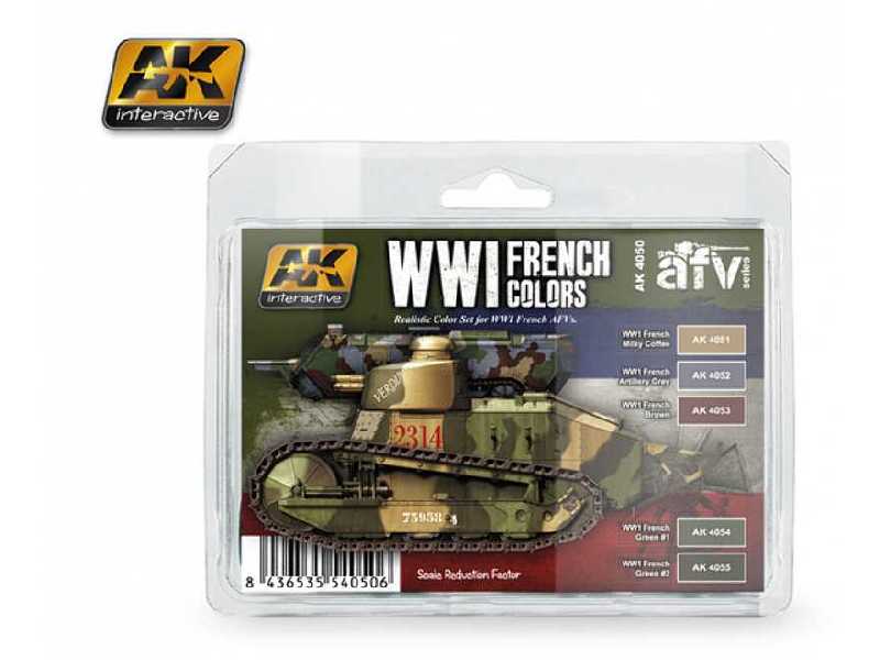 WWi French Colors Set - zdjęcie 1 WWi French Colors Set - zdjęcie 1