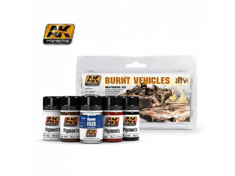 Burnt Vehicles Set - zdjęcie 1 Burnt Vehicles Set - zdjęcie 1