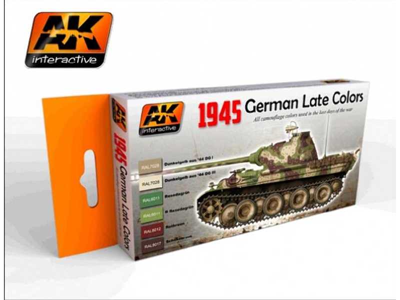 1945 German Late War Colors Set - zdjęcie 1 1945 German Late War Colors Set - zdjęcie 1
