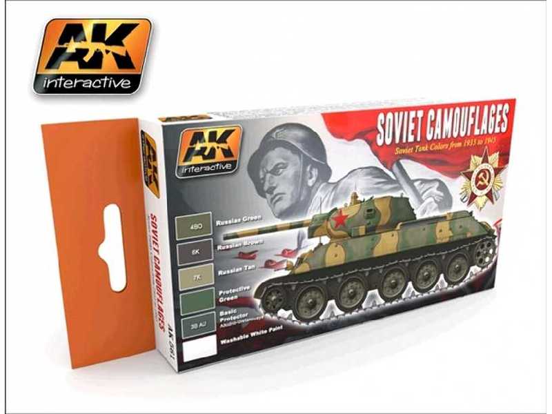 Soviet Camouflages (Soviet Tank Colors 1935-1945) - zdjęcie 1 Soviet Camouflages (Soviet Tank Colors 1935-1945) - zdjęcie 1