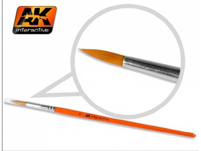 Round Brush 8 Syntetic - zdjęcie 1 Round Brush 8 Syntetic - zdjęcie 1