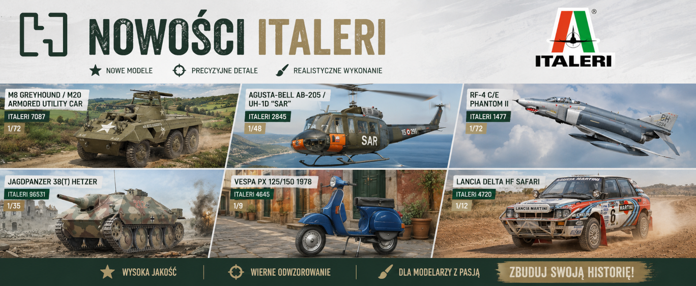 Nowości firmy Italeri