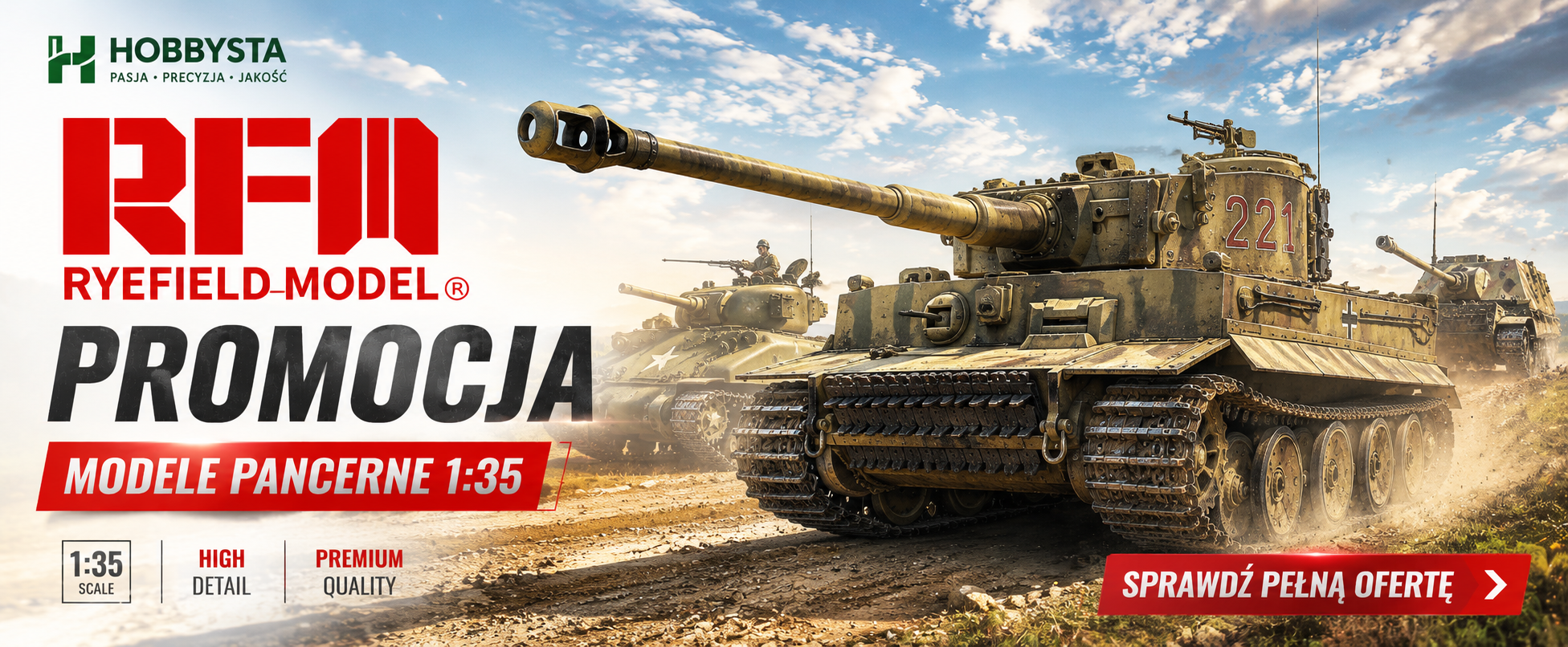Obniżka cen na modele Rye Field Model
