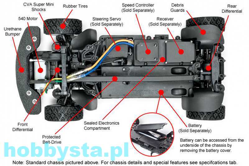 xv tamiya xv01 delta lancia rally chassis integrale podwozie rc 4wd telaio catalogo hobbysta